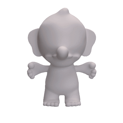 DIY Giant Trollibu Art Figure – Blank