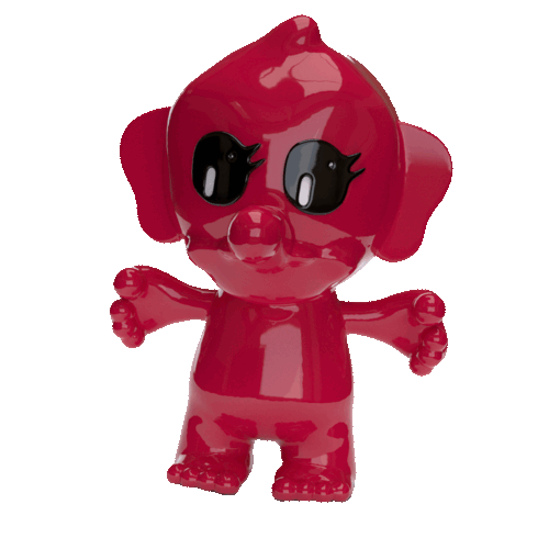 Giant Trollibu Art Figure – Flamingo