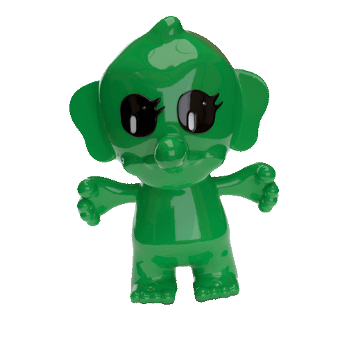 Giant Trollibu Art Figure – Green