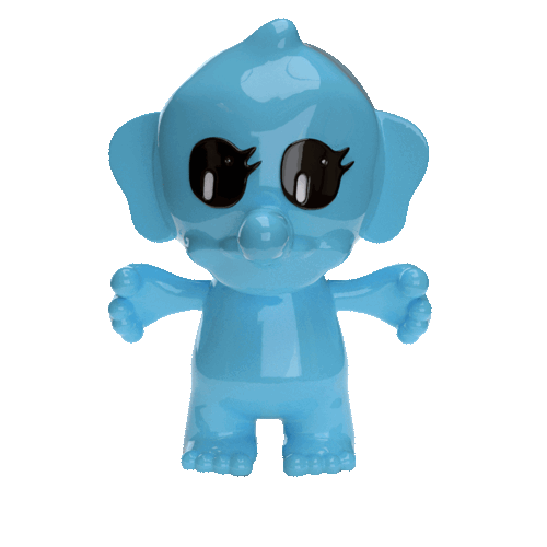 Giant Trollibu Art Figure – Blue