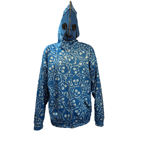 Full Zip Up Hoodie – Blue