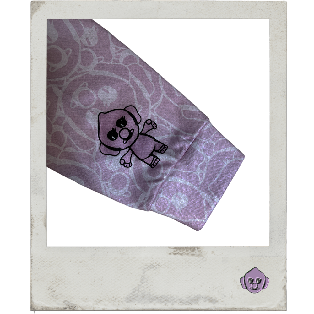 Full Zip Up Hoodie – Lavender