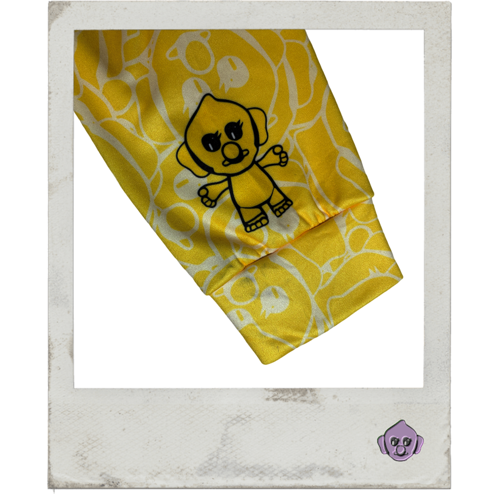 Full Zip Up Hoodie – Yellow