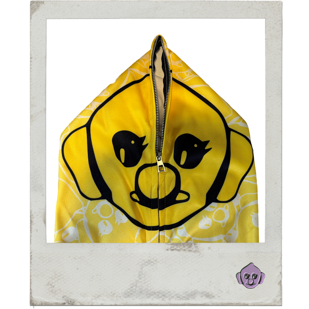 Full Zip Up Hoodie – Yellow