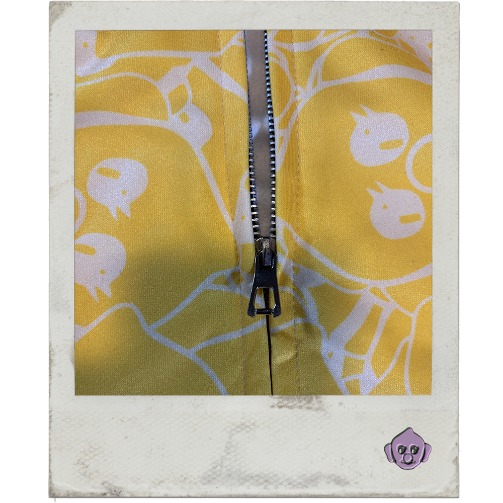 Full Zip Up Hoodie – Yellow