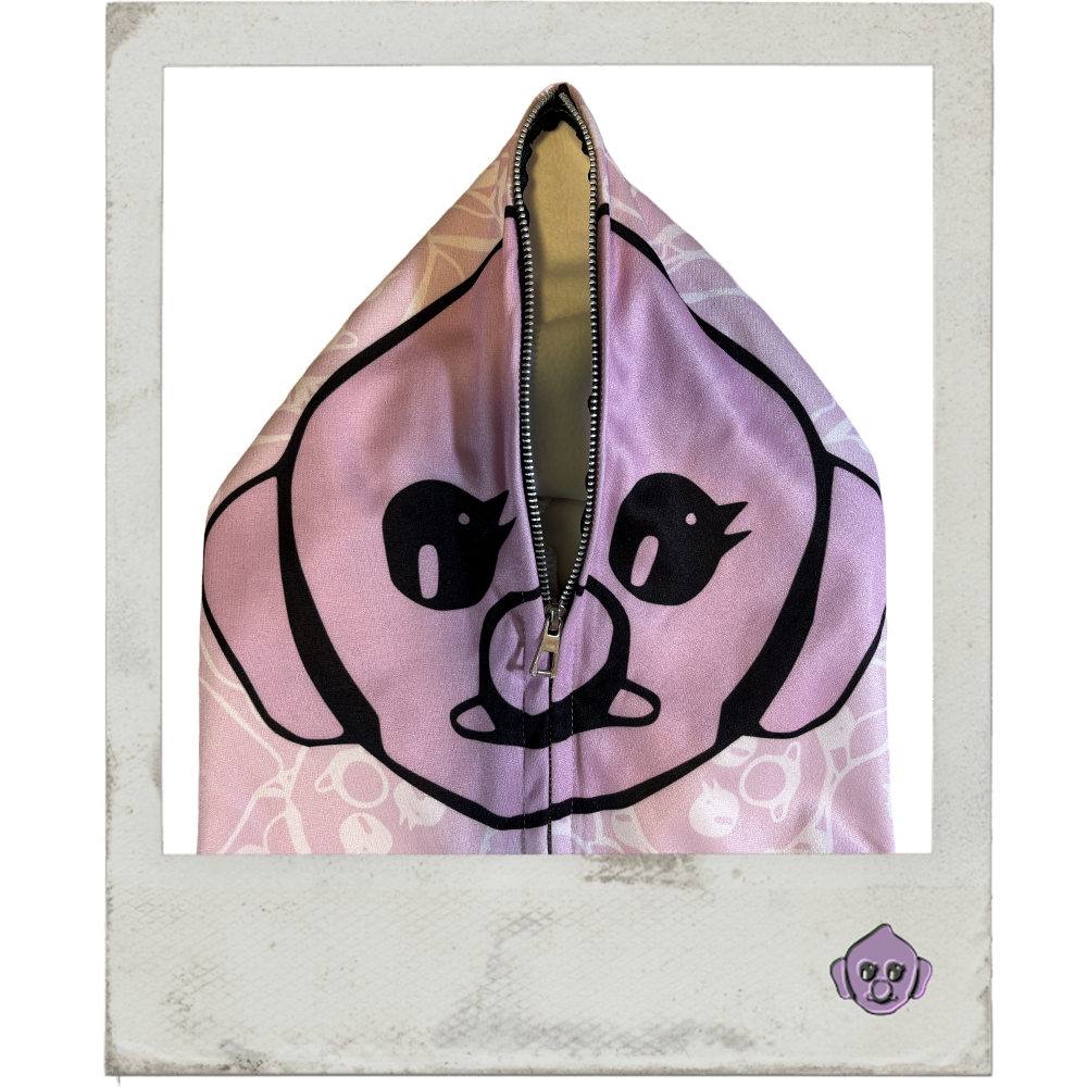 Full Zip Up Hoodie – Lavender