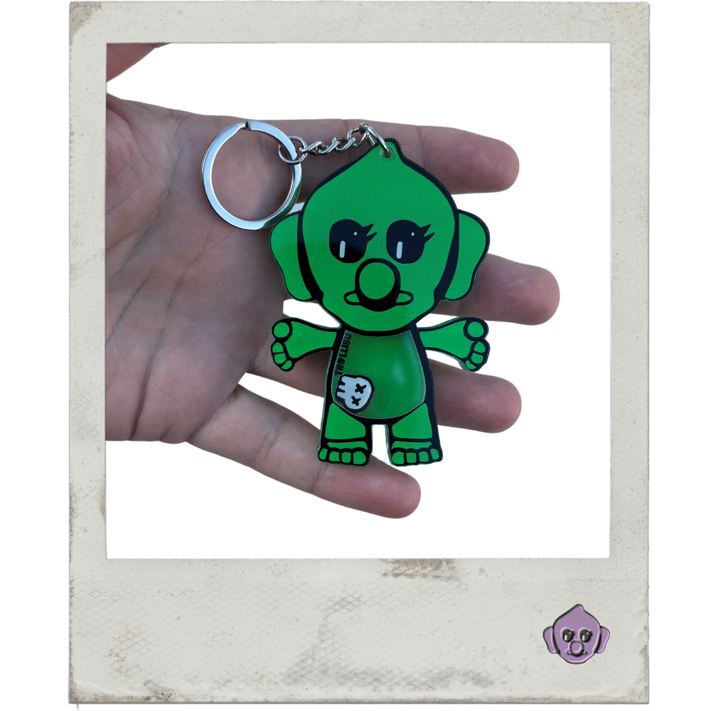 Purse Charm Shaker – Green