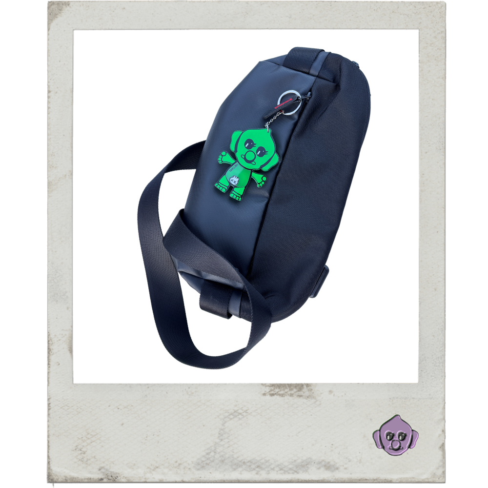 Purse Charm Shaker – Green