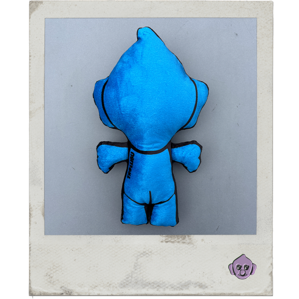 Plush Trollibu – Blue