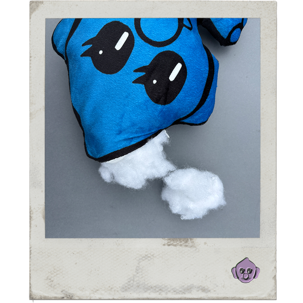 Plush Trollibu – Blue