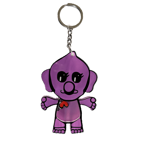 Purse Charm Shaker – Lavender