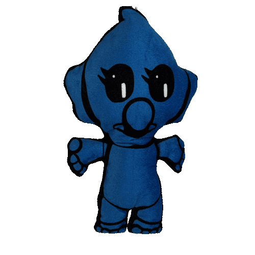 Plush Trollibu – Blue