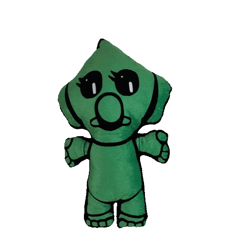 Plush Trollibu – Green