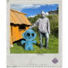 Giant Trollibu Art Figure – Blue