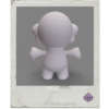 DIY Giant Trollibu Art Figure – Blank