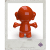 Giant Trollibu Art Figure – Orange